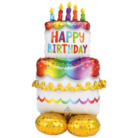 Airloonz Birthday Cake